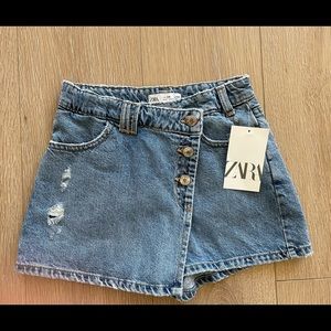 Zara Kids ( girls) Denim Skort
